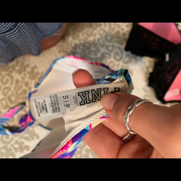 PINK Victoria’s Secret strapless bikini top - Picture 3 of 4